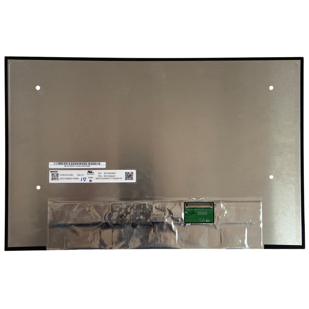 Lenovo FRU 5D10V82401 PN SD10Z34937 Touch 40pin FHD 14 LED LCD Non-Touch Screen