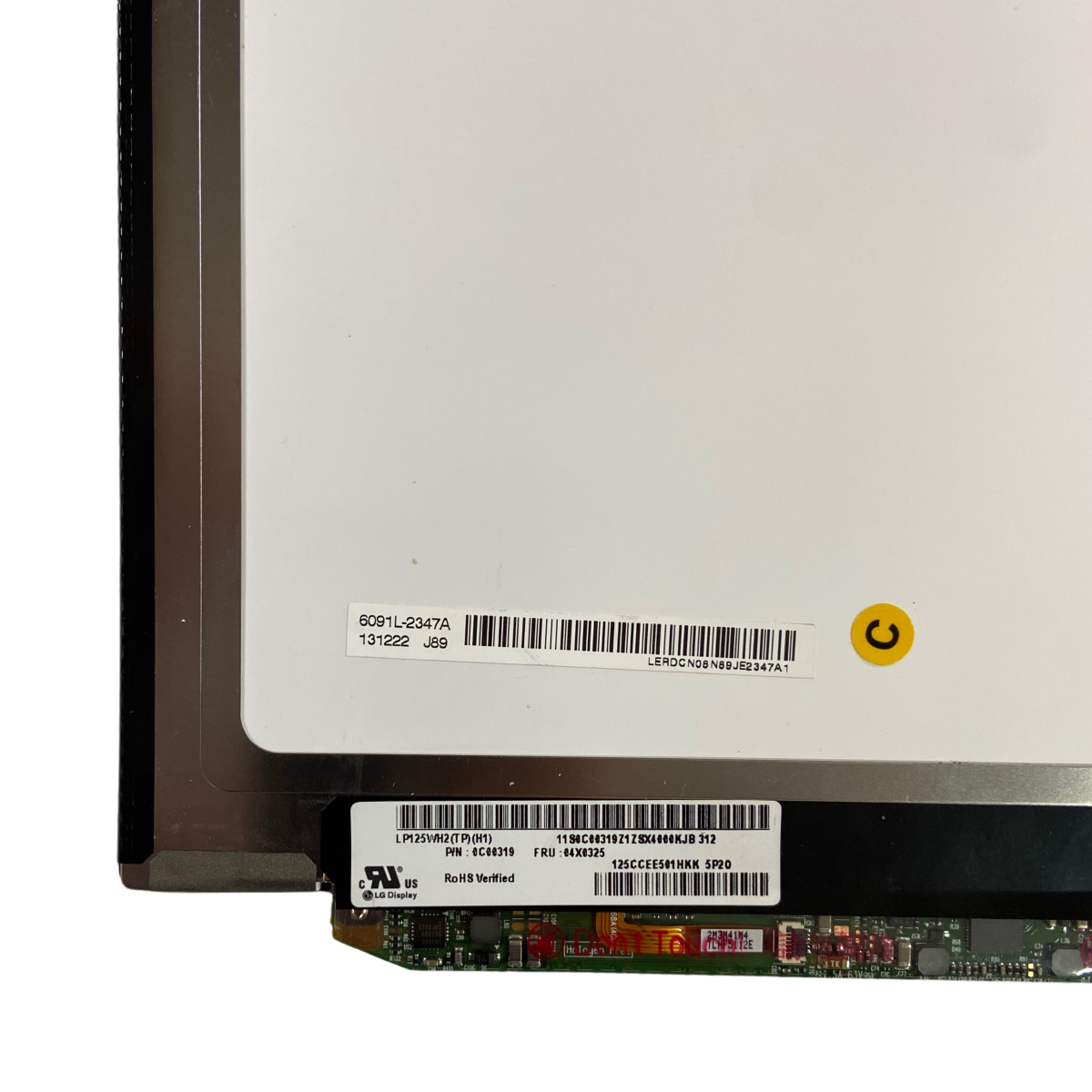 Dalle écran LED LP125WH2(TL)(E1) 12.5" - Résolution 1366x768 WXGA - Compatible Portable - Neuf
