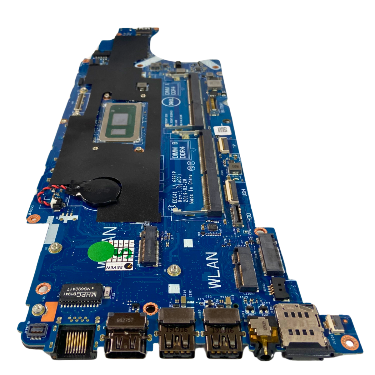 LA-G891P For Dell Latitude 5400 Motherboard CPU i3-8145U i5-8265U i5