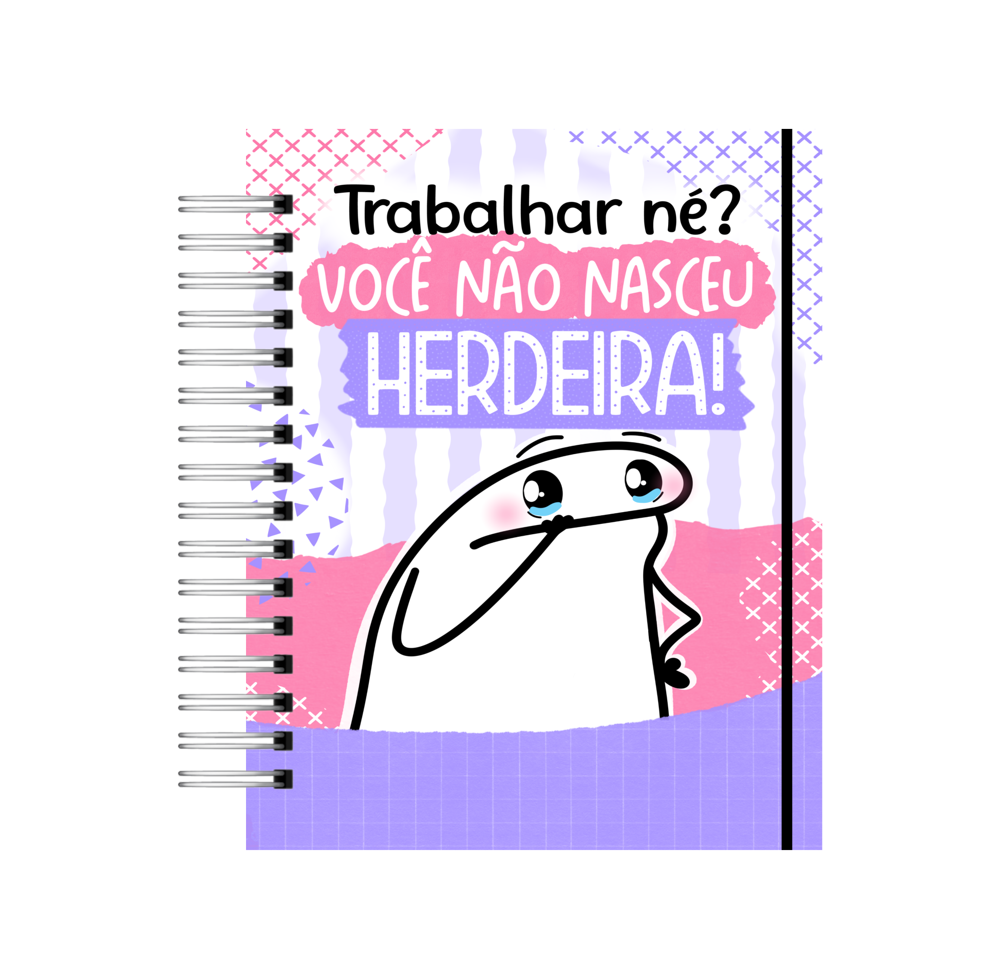 AGENDA PERMANENTE GRANDE o KAWAII - COISAS BEM LEGAIS