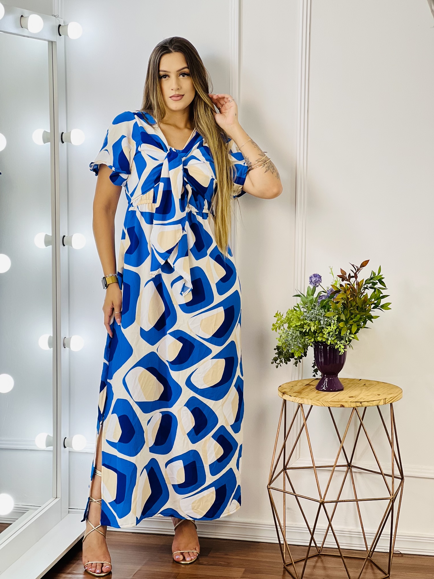 Vestido com cheap nome fé