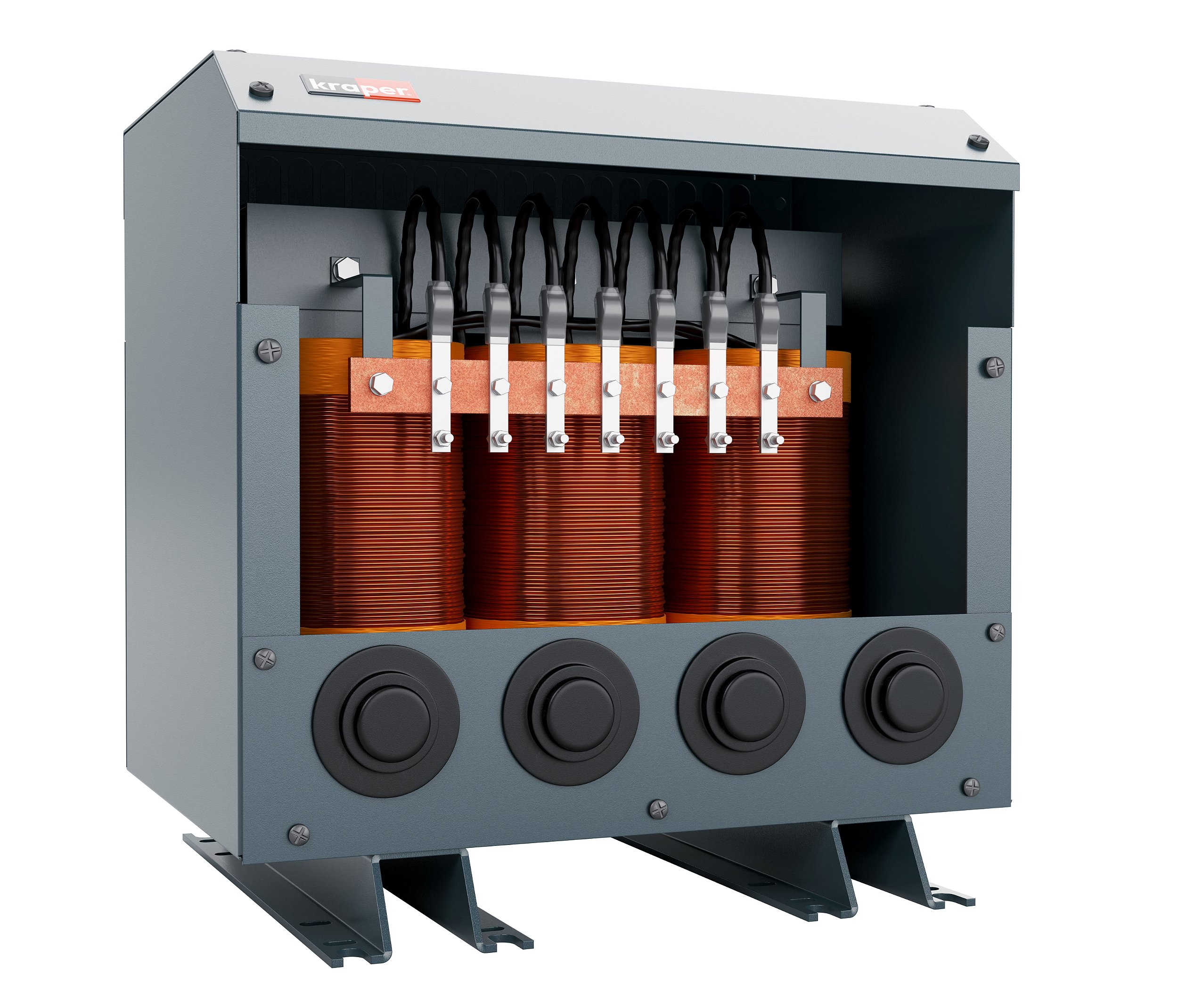 AUTOTRANSFORMADOR TRIFÁSICO 5kVA E/S 220/380V 60Hz IP23 - MisterVolt