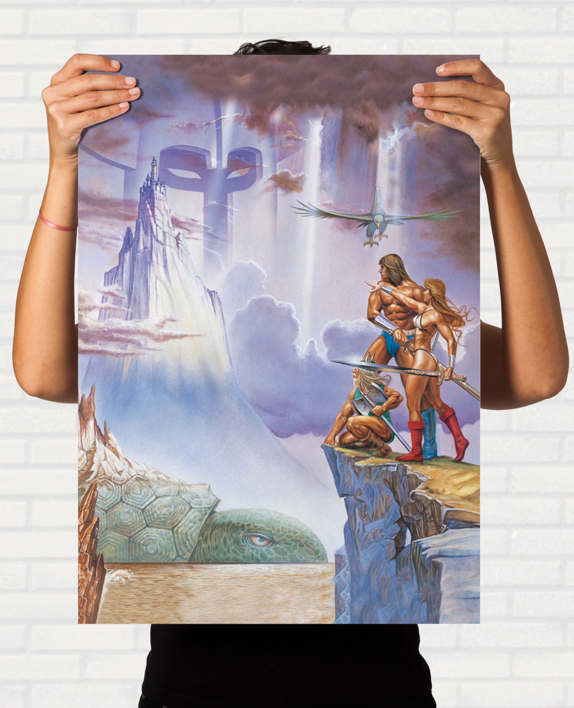 Poster Golden Axe - Pôster Arcade Sega - Final Frame Pôsteres