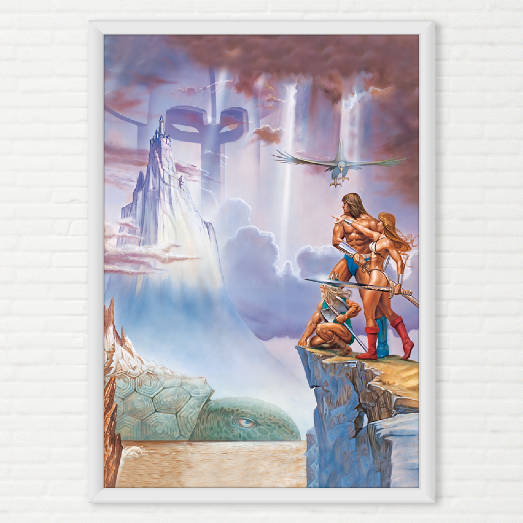 Quadro Golden Axe - Pôster Arcade Sega - Final Frame Quadros