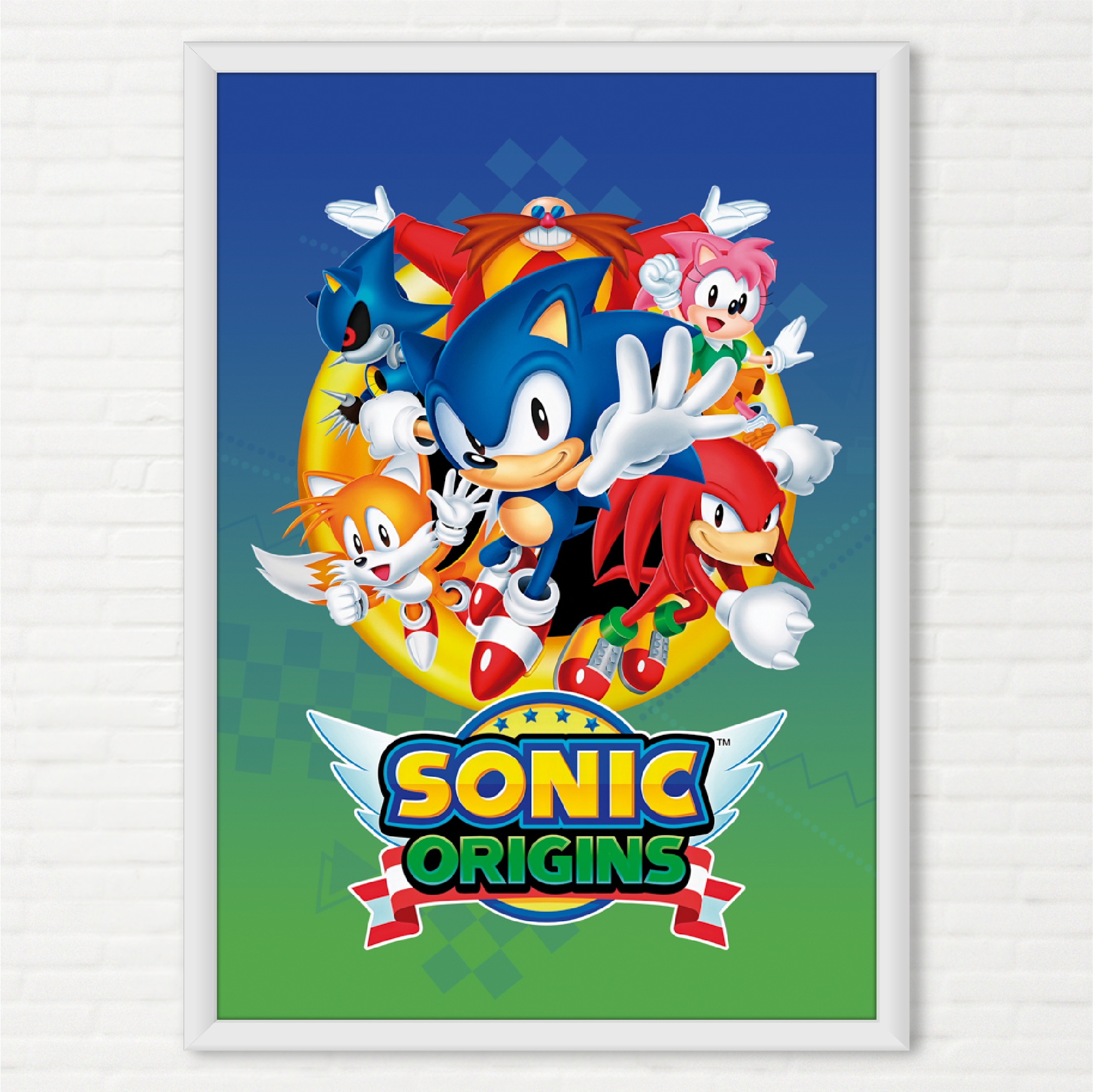 Poster Sonic Origins Plus - Pôster - Final Frame Pôsteres Decorativos