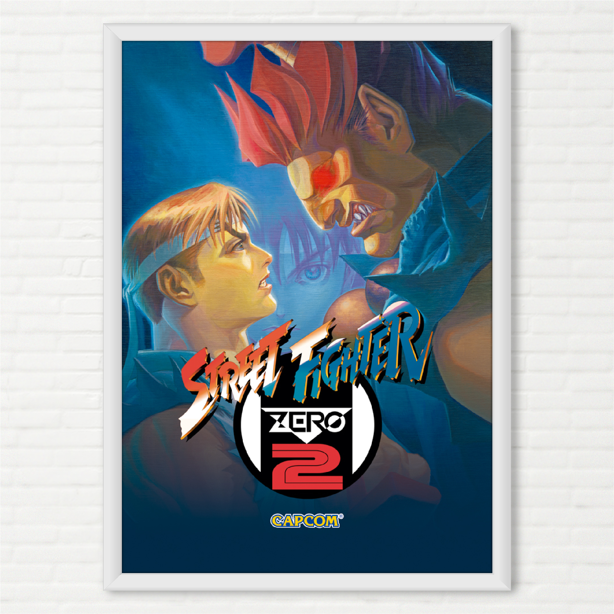 ストリートファイター リュウポスターby Artgermサイン入り ストリート