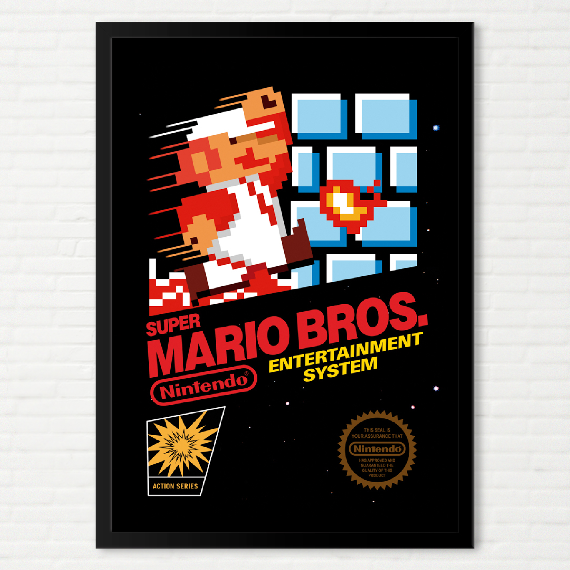 Super mario brothers nes discount