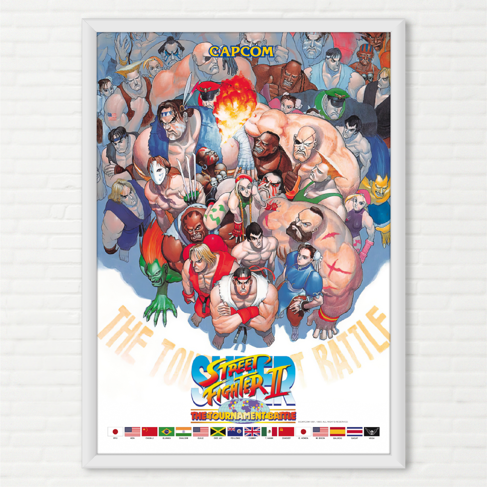 Quadro Super Street Fighter 2 The Tournament Battle - Final Frame