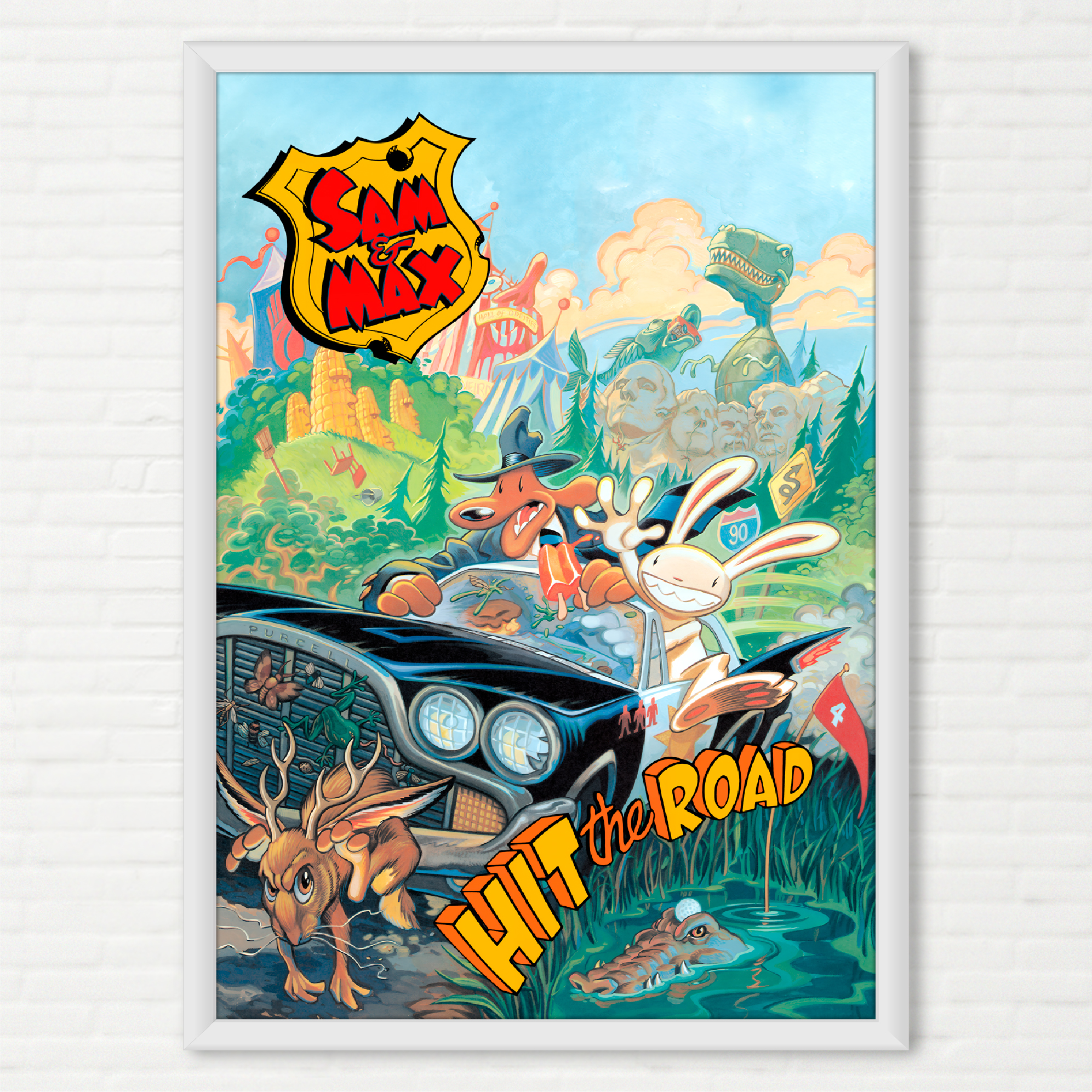 Poster Sam & Max Pôster - PC - Final Frame Pôsteres Decorativos