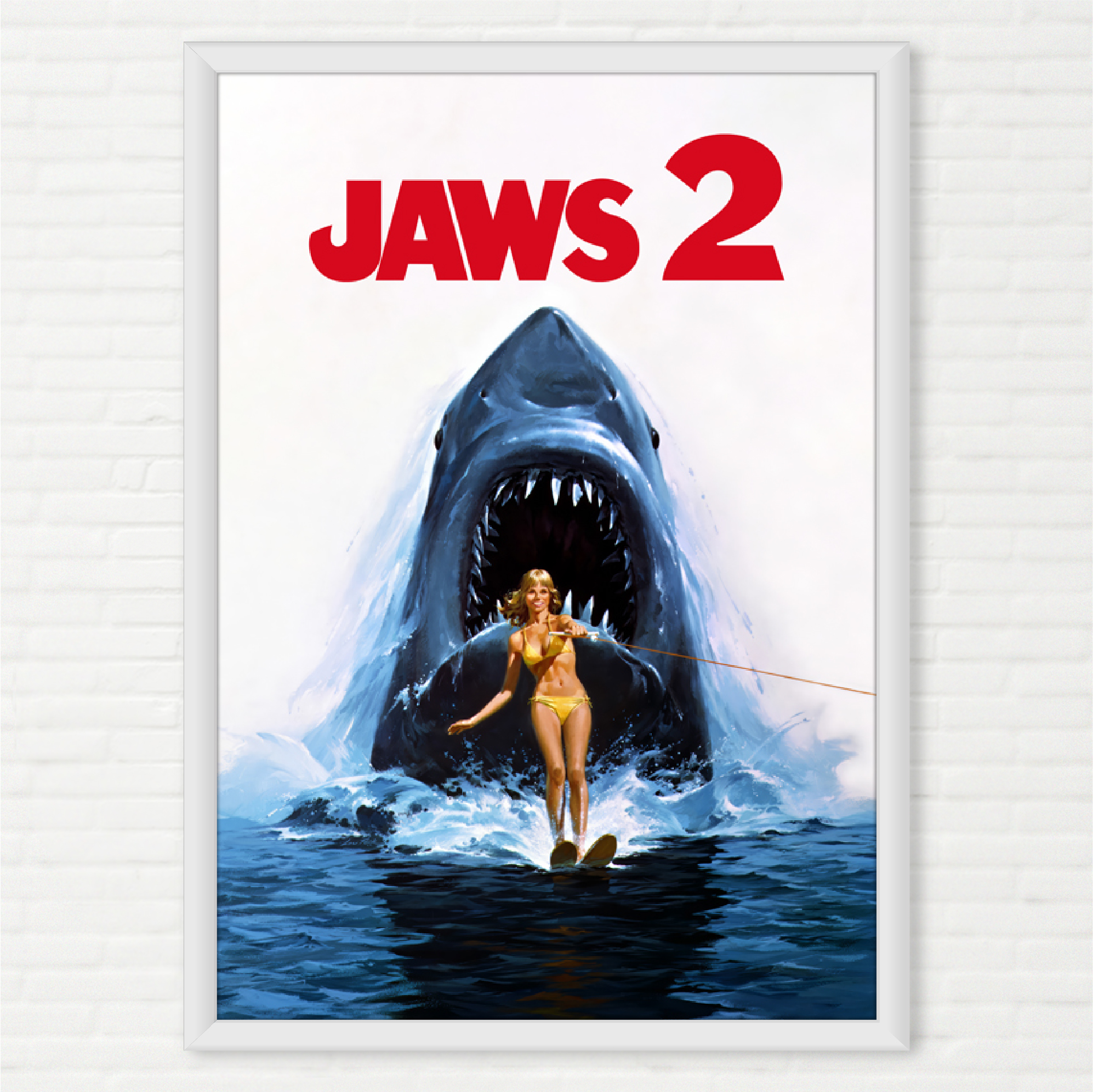 Poster O Tubarão 2 - Jaws 2 Pôster - Final Frame Pôsteres Decorativos