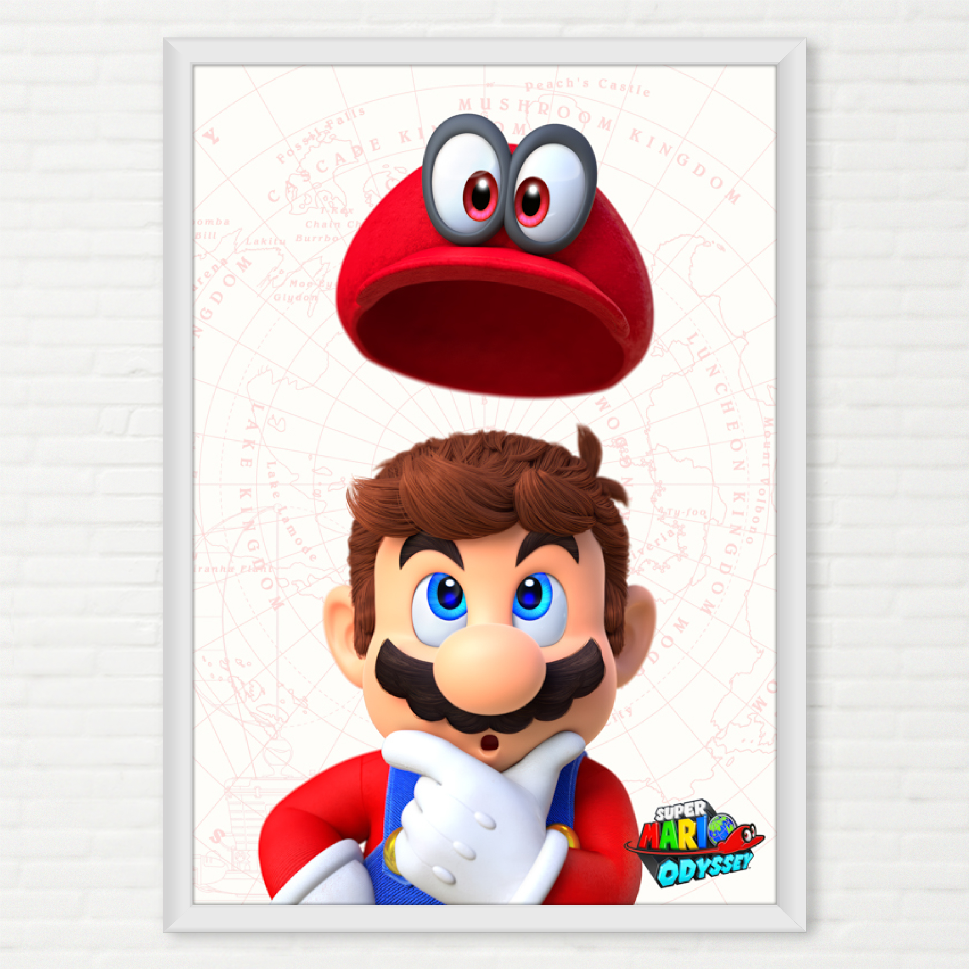 Quadro Super Mario Odyssey - Nintendo Switch - Final Frame