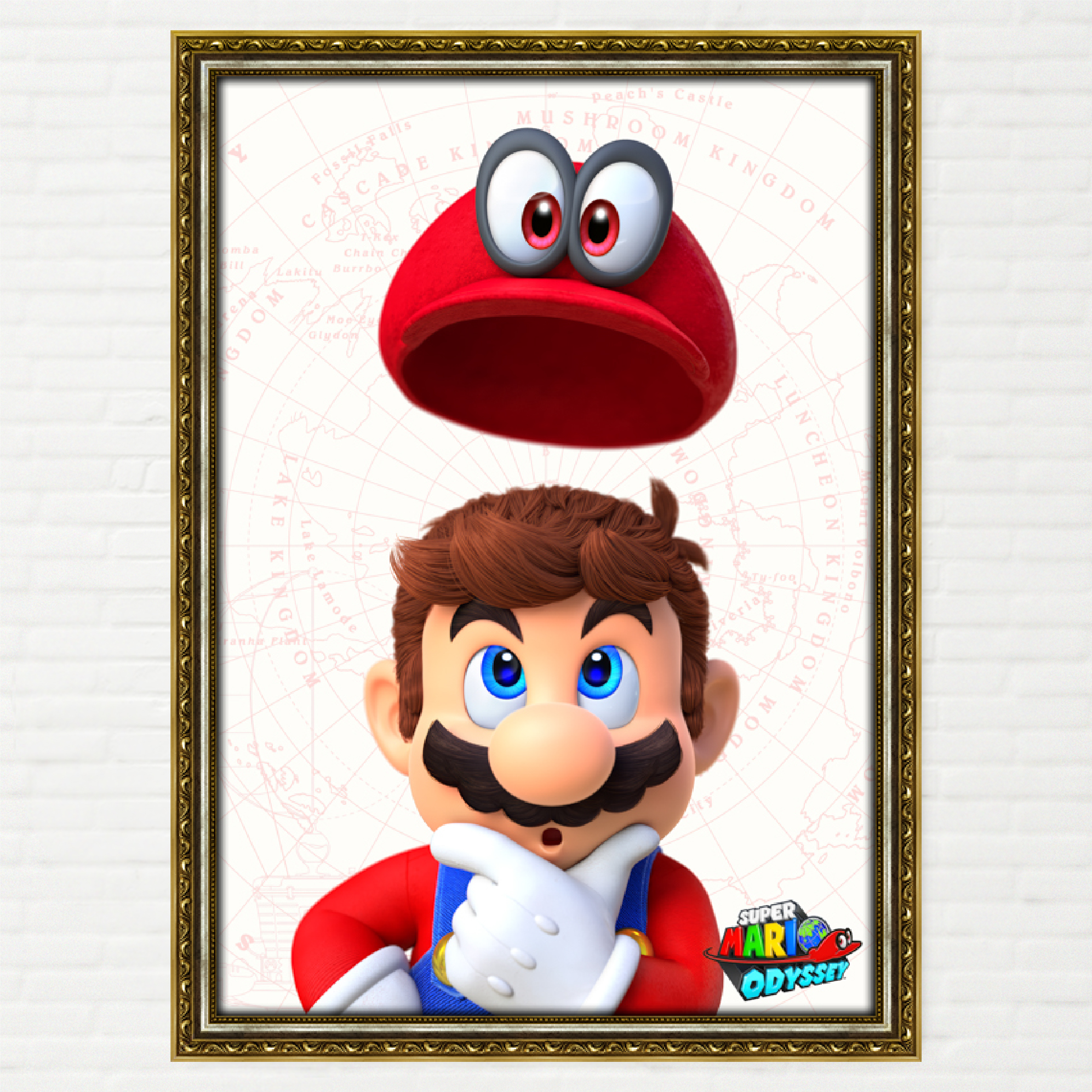 Quadro Super Mario Odyssey - Nintendo Switch - Final Frame