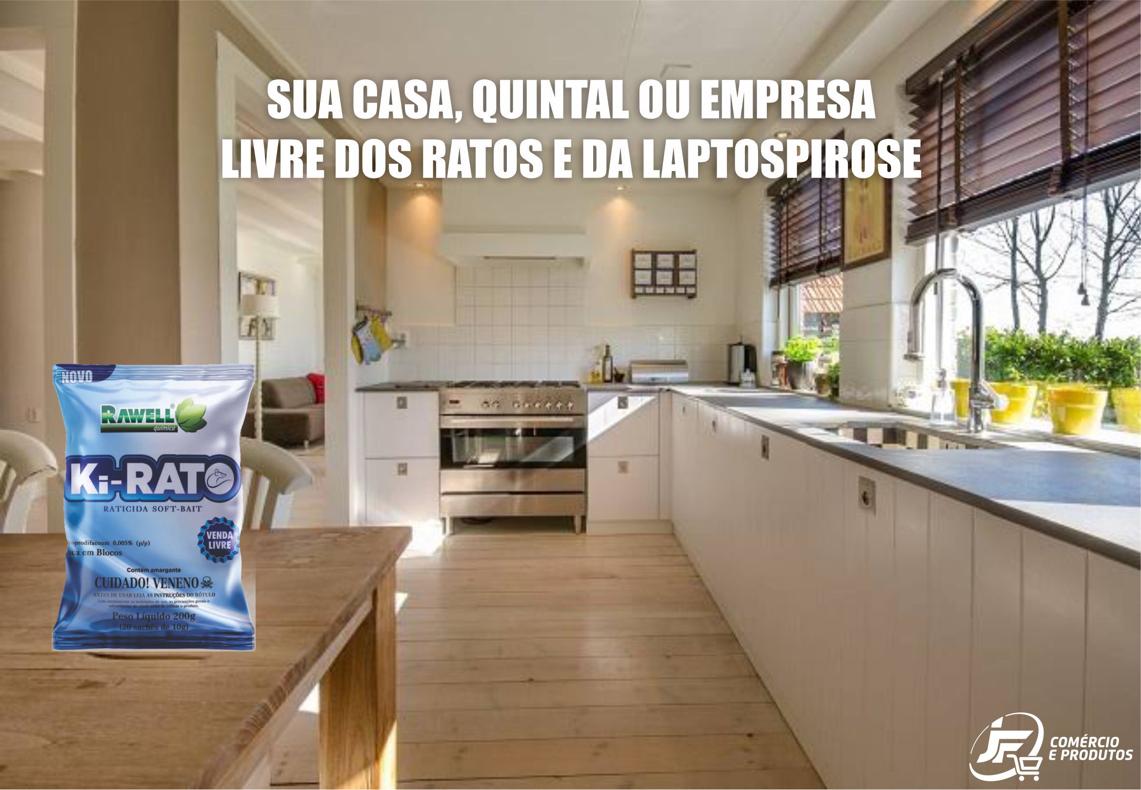 Ki-Rato Soft Bait 200g - Rawell Química - JF Comércio e Produtos