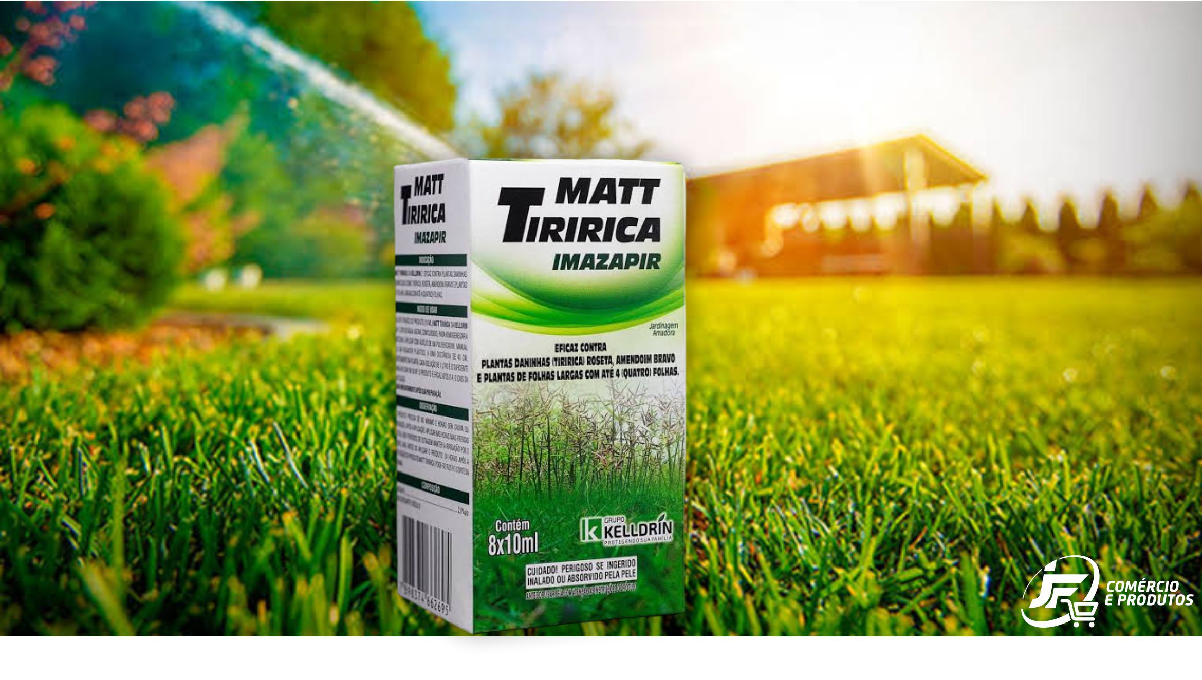 Matt Tiririca 8x10ml - Kelldrin - JF Comércio e Produtos