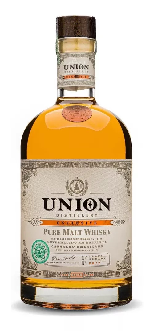 Whisky Union Distillery Puro Malt 750ml 20VER LTDA