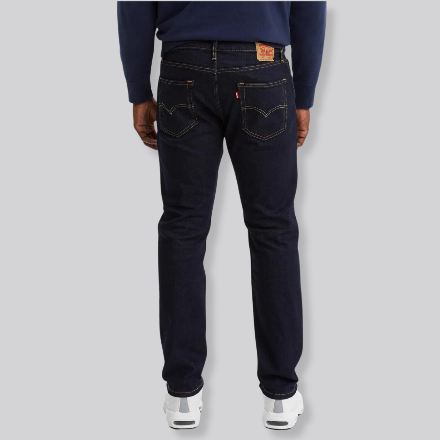 CALÇA LEVIS 502 JEANS ESCURO COM ELASTANO MASCULINA - Loja H21