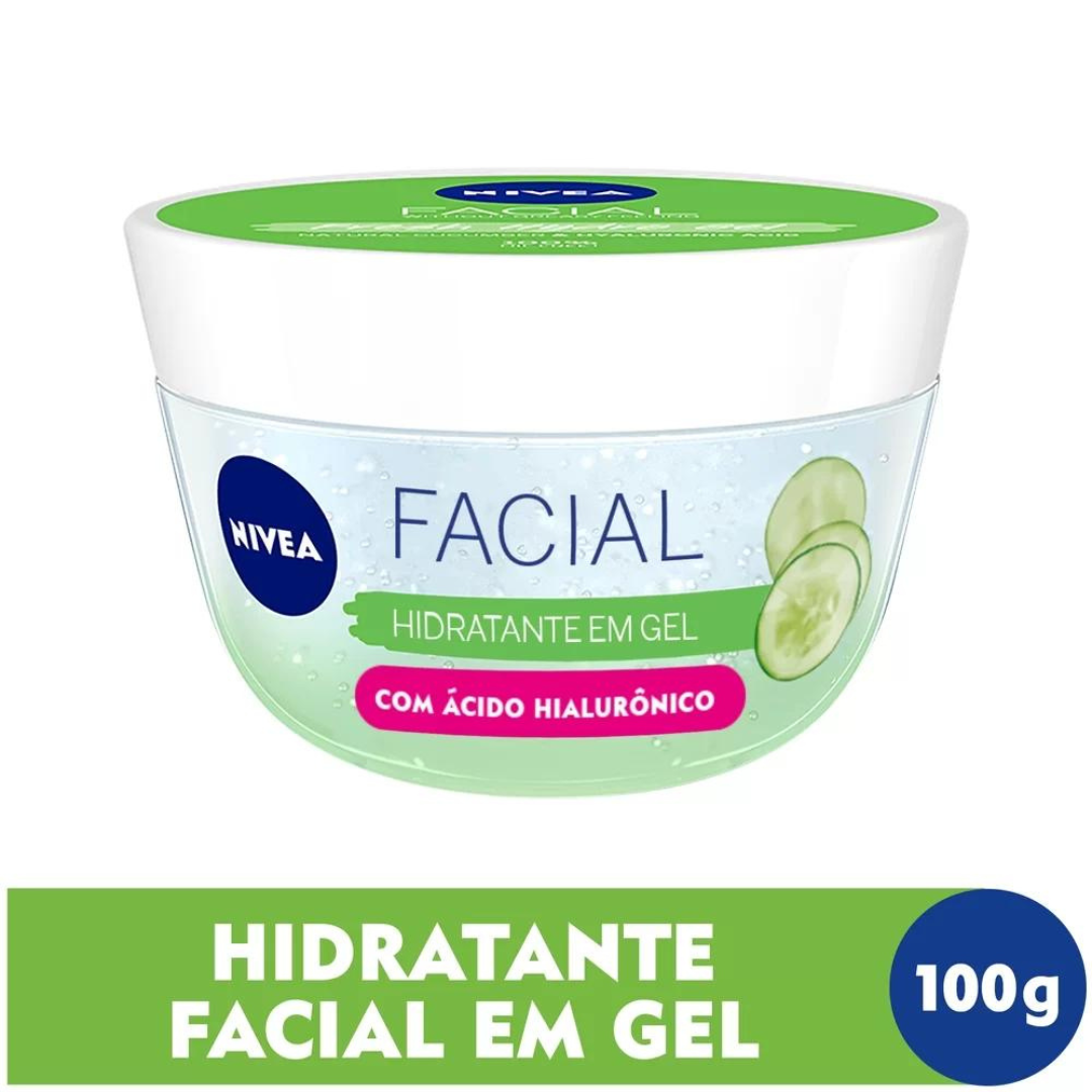 Hidratante Facial Em Gel Com Ácido Hialurônico E Pepino Nivea 100g -  Experience Cosmetics
