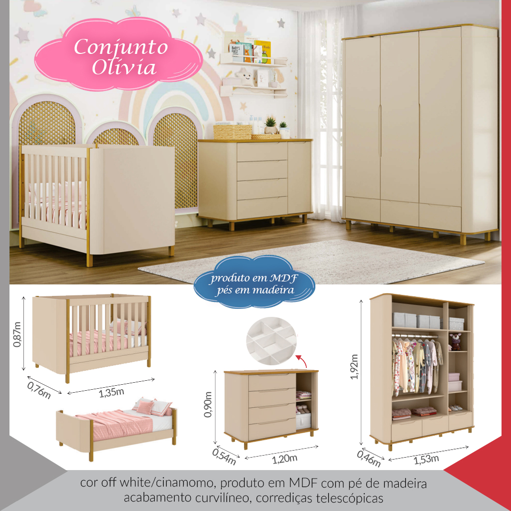 BERCO OLIVIA MINI CAMA — imagem 6