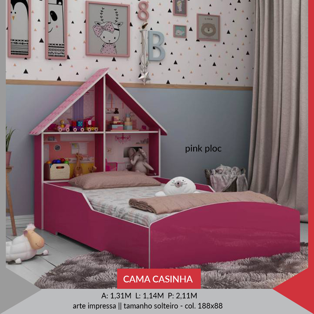 CAMA CASINHA SOLTEIRO — imagem 5