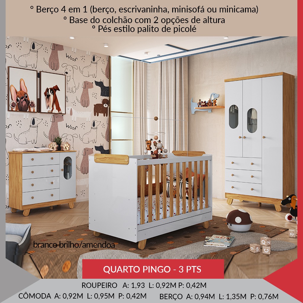 COMODA PINGO 1 PTS JANELA — imagem 6