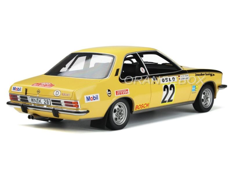 Otto 1/18 - Opel Commodore Rally Monte Carlo 1973 Rohrl Resin Model Car