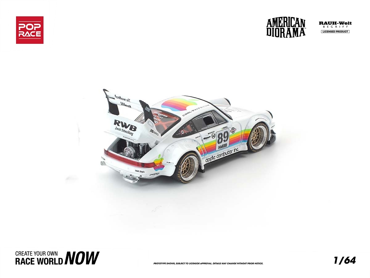 RWB 930 APPLE com Figura 1:64 POP RACE - Atacado de Miniaturas
