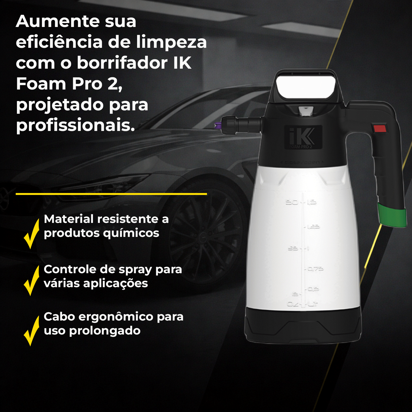 IK Foam Pro 2 | Eficiência na Limpeza - PRODUTOS PARA ESTÉTICA