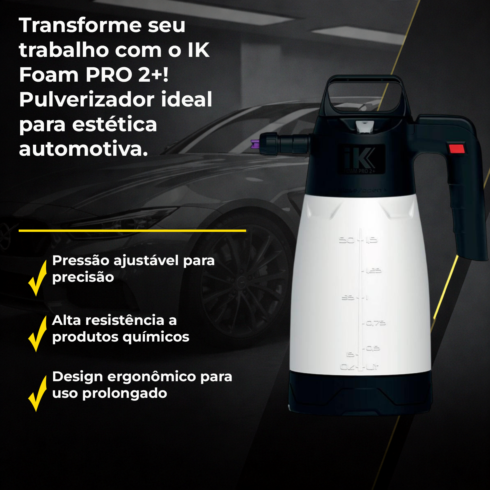 IK Foam Pro 2+ | Descubra a Eficiência Espumante - PRODUTOS PARA