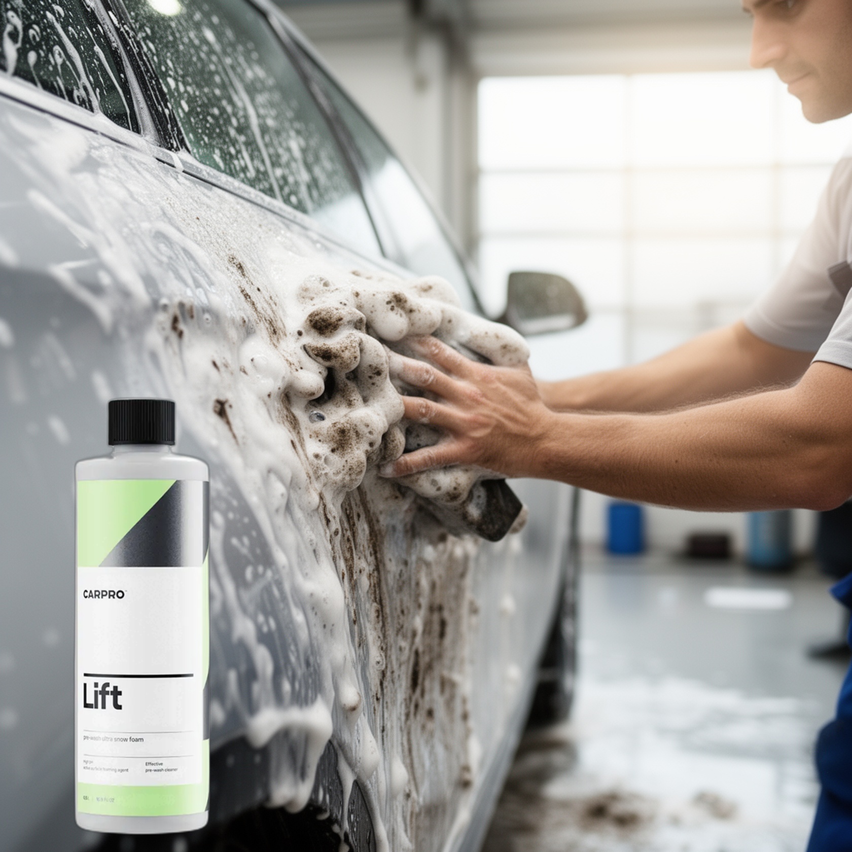 CarPro Lift 1 Litro - Agente Espumante Automotivo para Pré-Lavagem