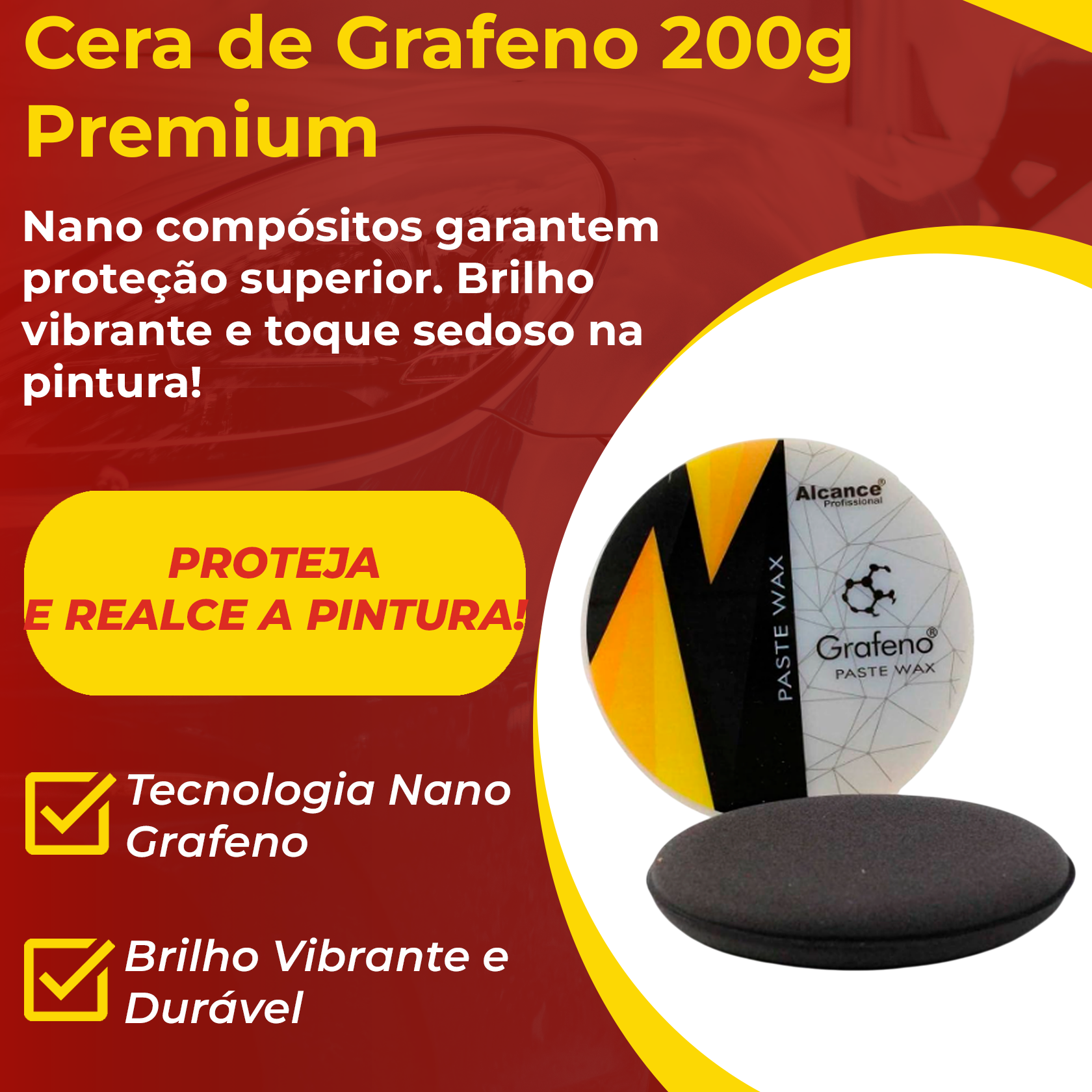 G-RAP G-WAX (Le Parano G) (2LP) サイン入り Cera de Grafeno 200g | Proteção Extrema e Brilho Espelhado