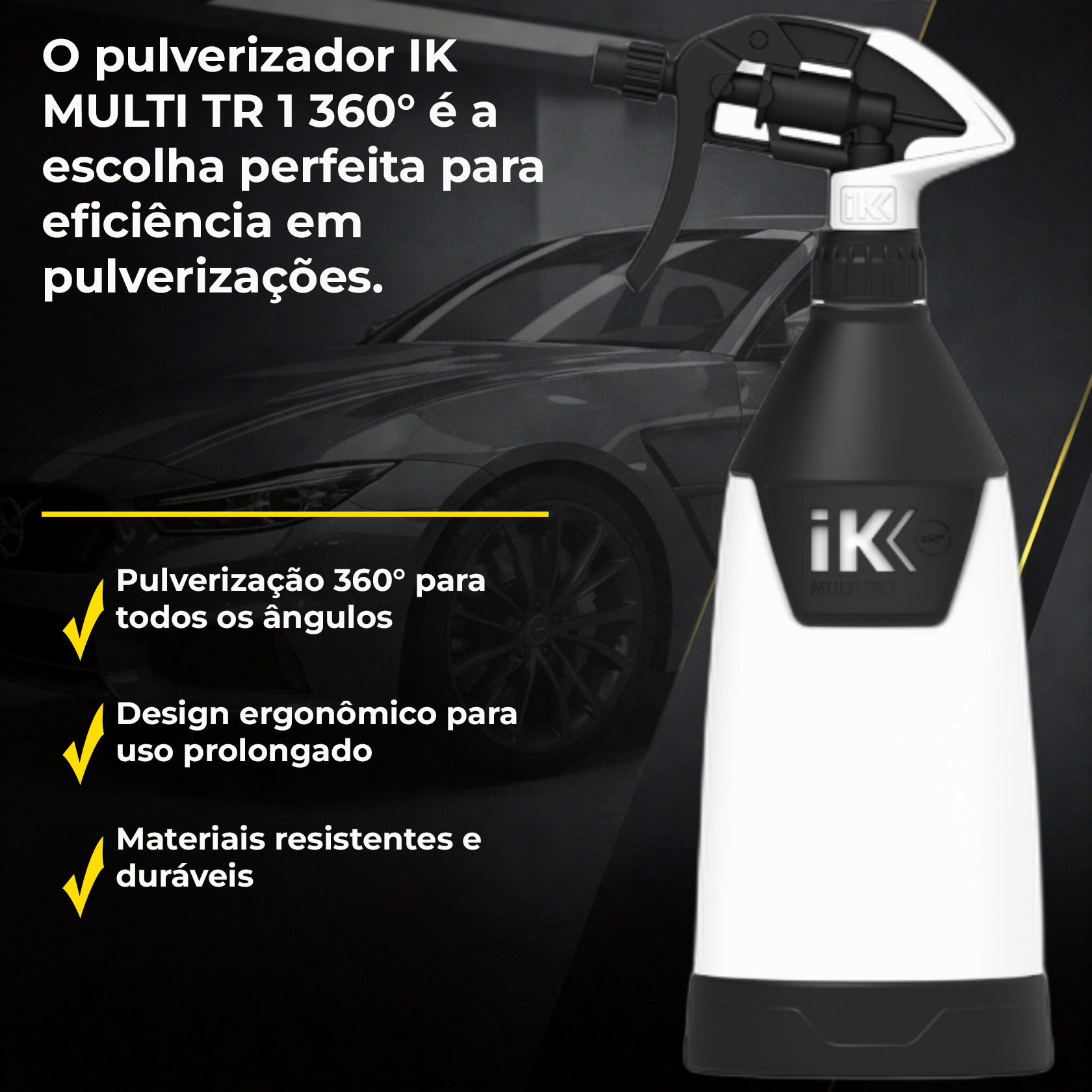 IK Pulverizador Multi Pro 2 360º | Uso Profissional | Resistente