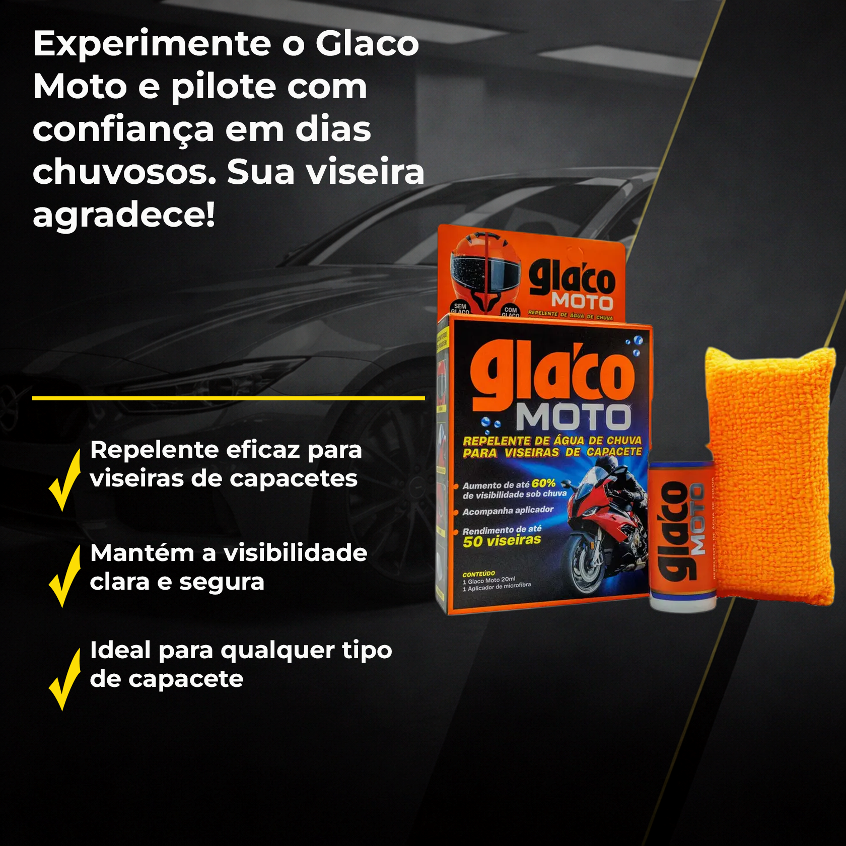 Repelente Soft99 Glaco Moto | Oferta Imperdível REF:7136