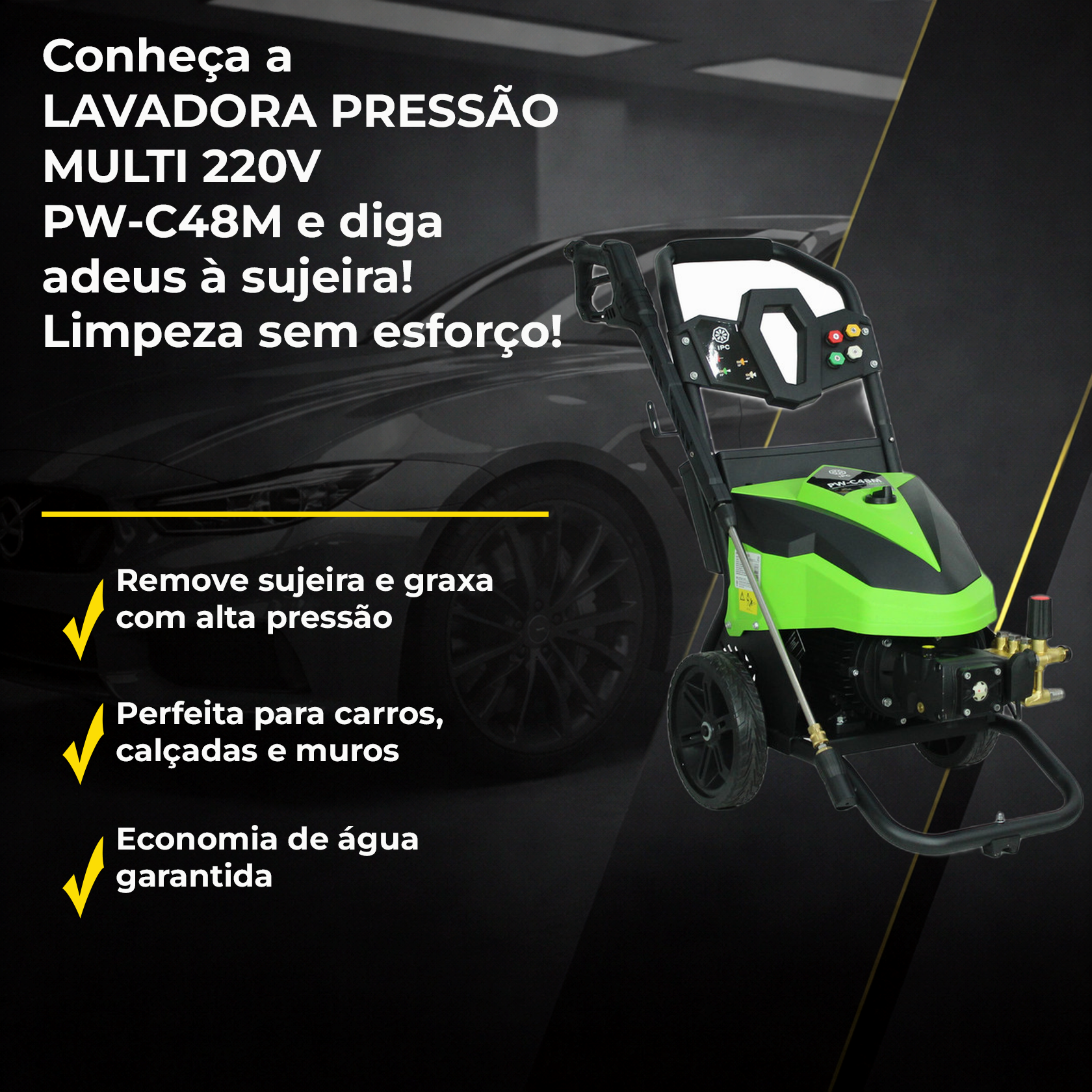 Lavadora IPC PW-C48M | Oferta Imperdível REF:7138 - PRODUTOS PARA