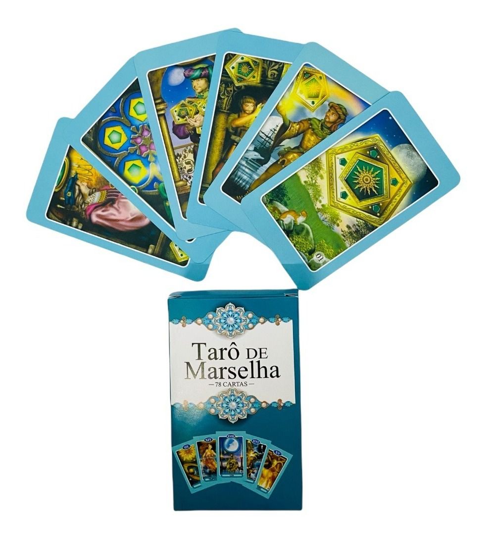 Baralho Tarot Marselha 78 Cartas