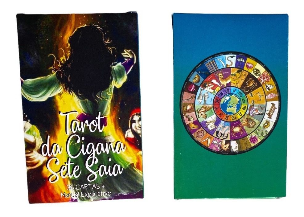 Taro Jogo De Carta Cigana Da Sorte Baralho Cigano 36 Cartas