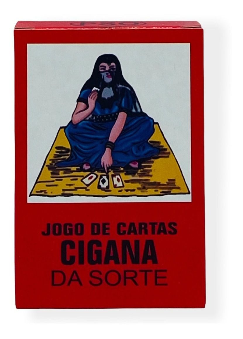 Baralho de Cigana da Sorte - Contém 36 Cartas + Livreto Explicativo -  Caboclo Caeté - Tarô / Baralho Cigano - Magazine Luiza