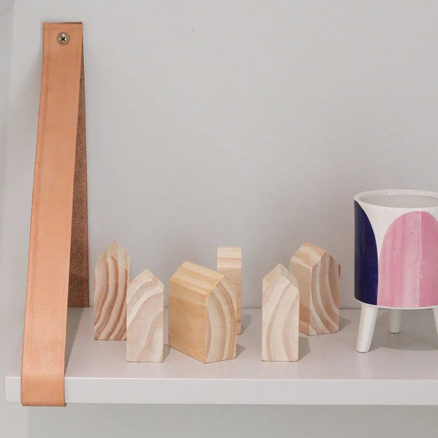 Casas - Brinquedo de Madeira - Lume Brinquedos