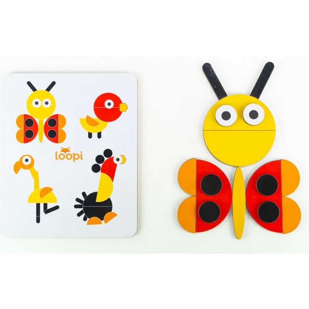 Jogo das Vogais - 15 peças com Desenhos e Nomes para Alfabetização - Loopi  Toys - Casa do Brinquedo® Melhores Preços e Entrega Rápida