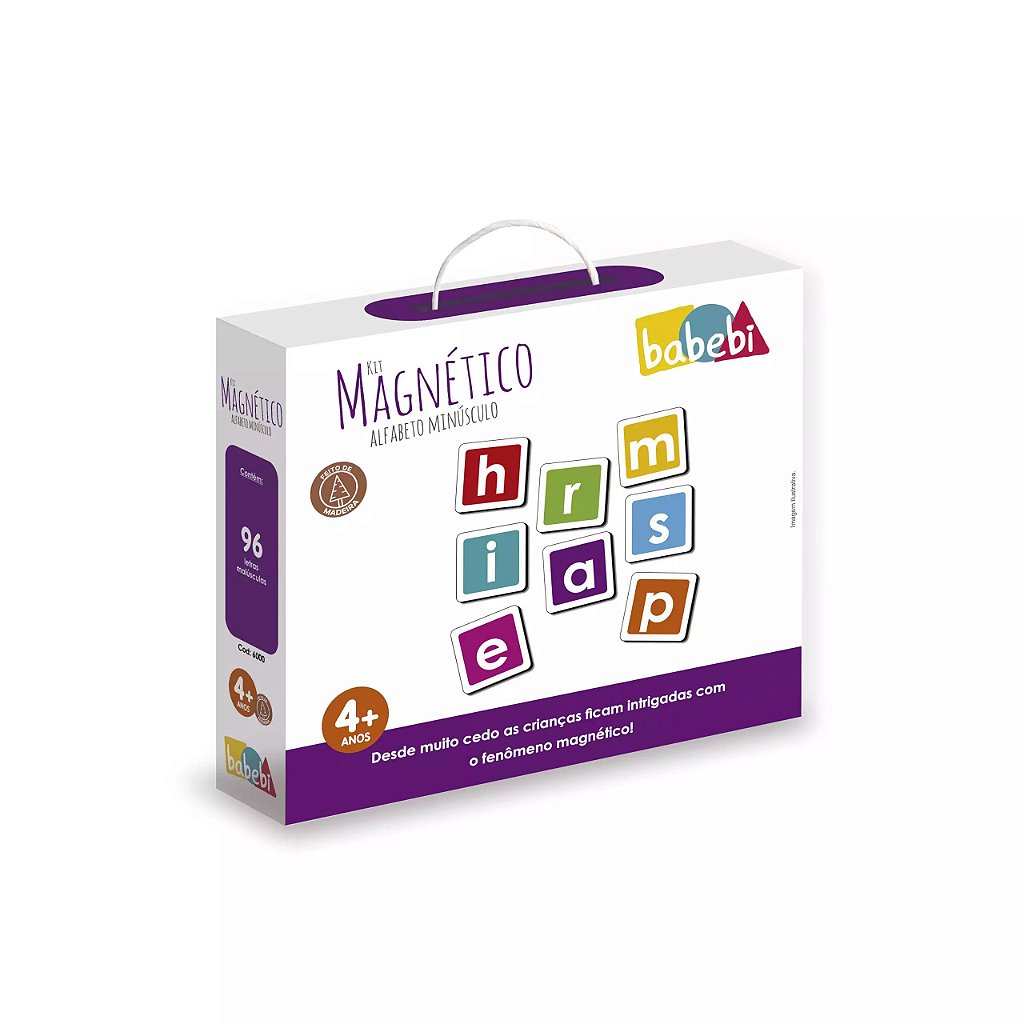 Kit Magnético Alfabeto Minúsculo