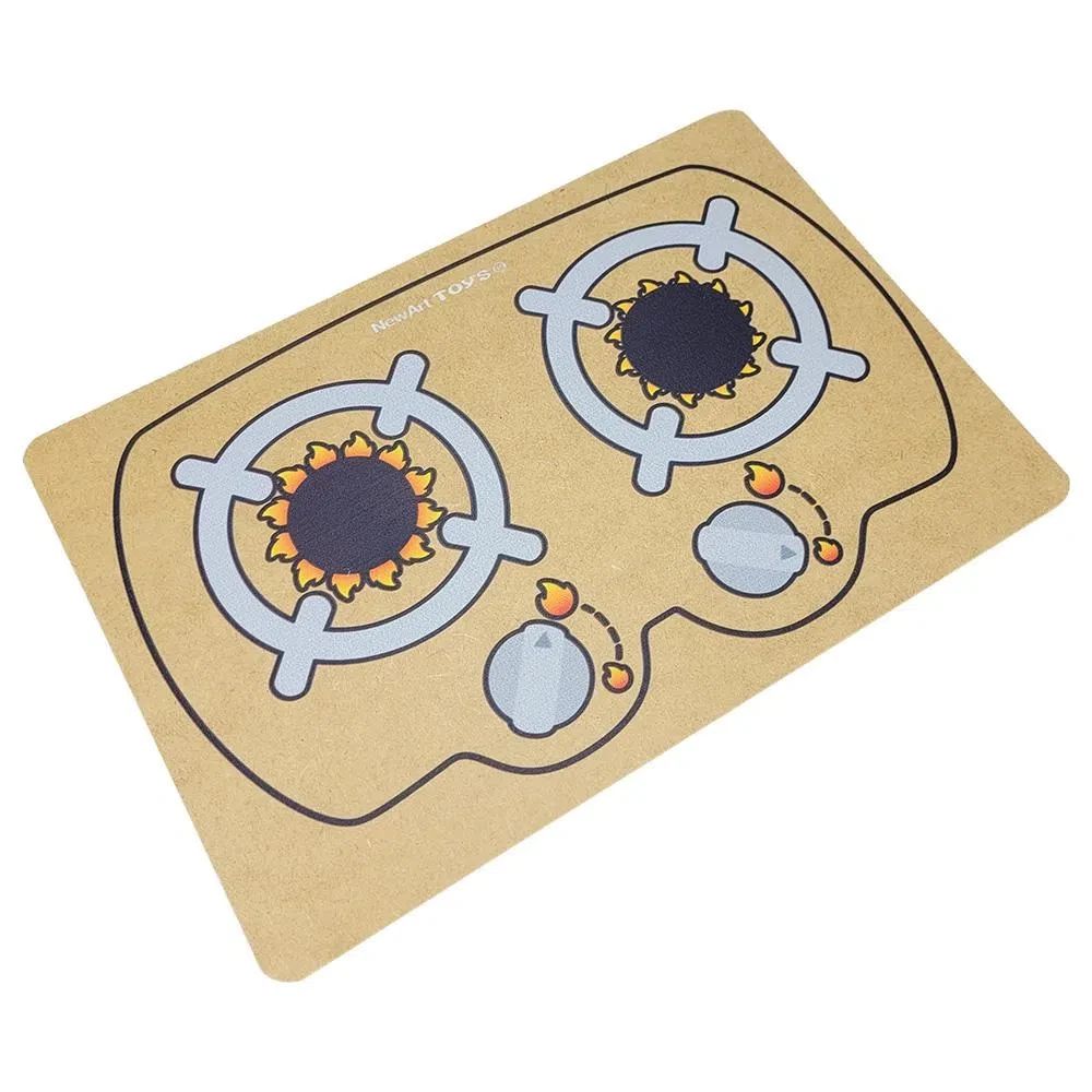 Kit Panelas Infantil com Fogão Cooktop
