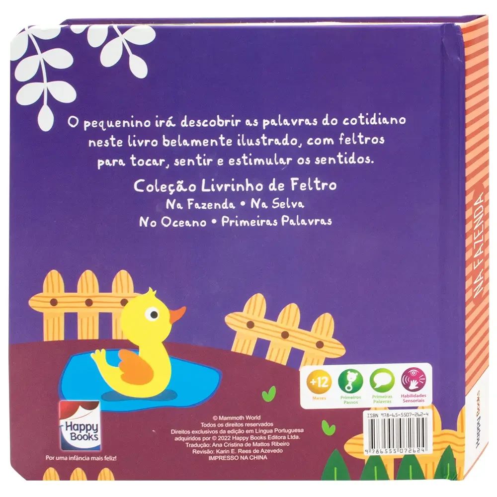 Livrinho de Feltro: Na Fazenda