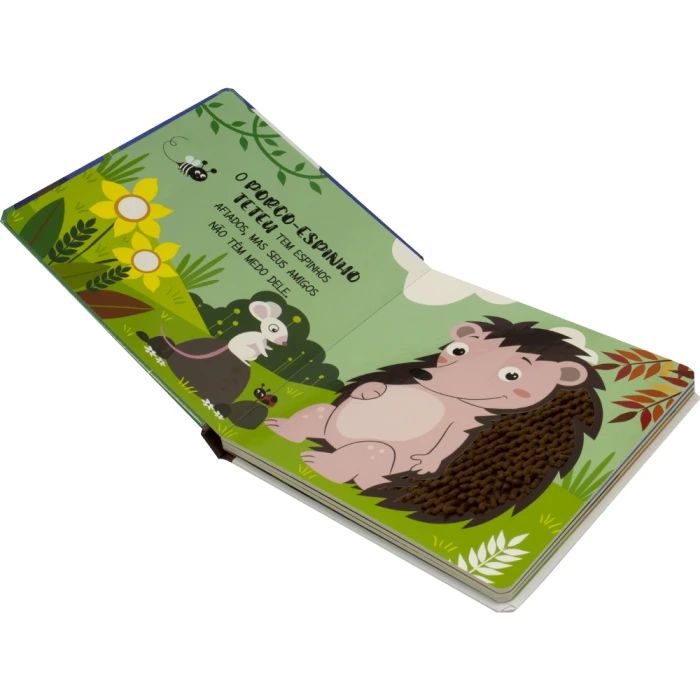 Livro Animais Fofuchos - Toque e Sinta: Animais Filhotes