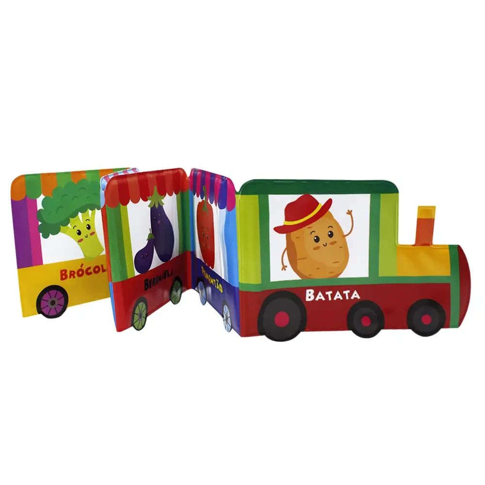 Passeio Divertido - Livro de Banho: Frutas e Vegetais