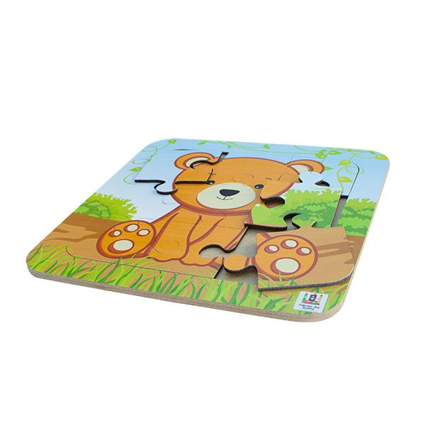 Quebra-Cabeça 9 Peças - Urso