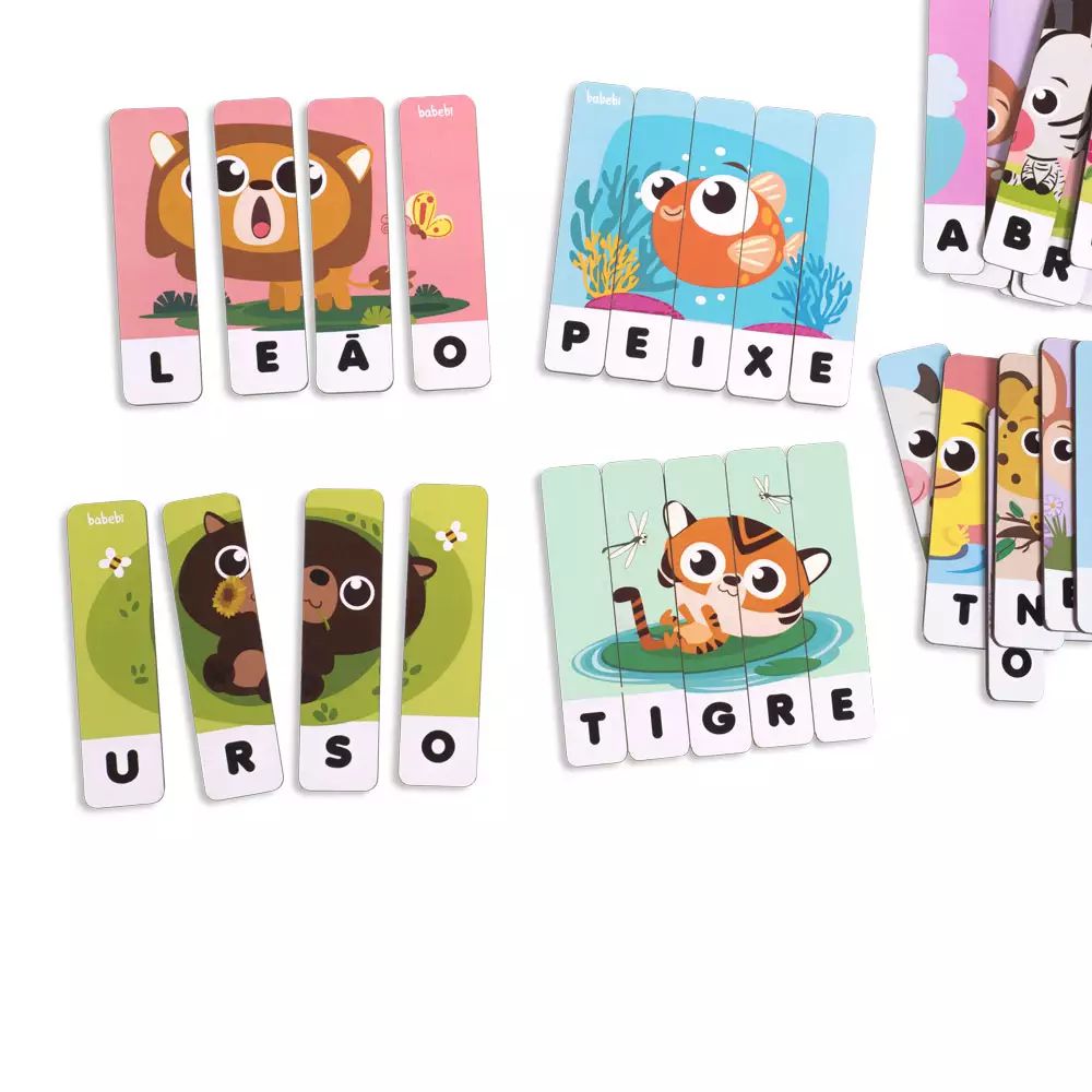 Brinquedo Educativo Quebra-Cabeça Infantil - Peixe - Total Bag - Leve Seu  Produto Com Estilo