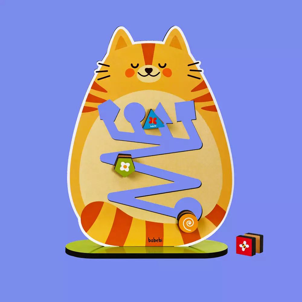 Rolando Figuras com o Gatinho
