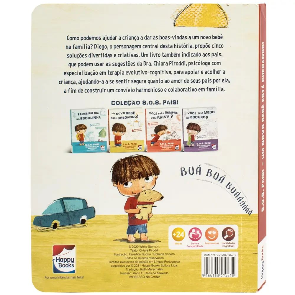 Livro S.O.S. Pais: Um novo bebê está chegando!