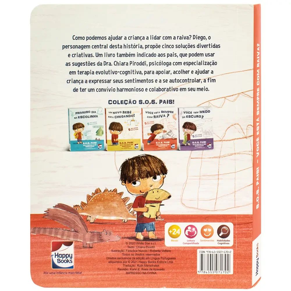 Livro S.O.S. Pais: Você está sempre com raiva?