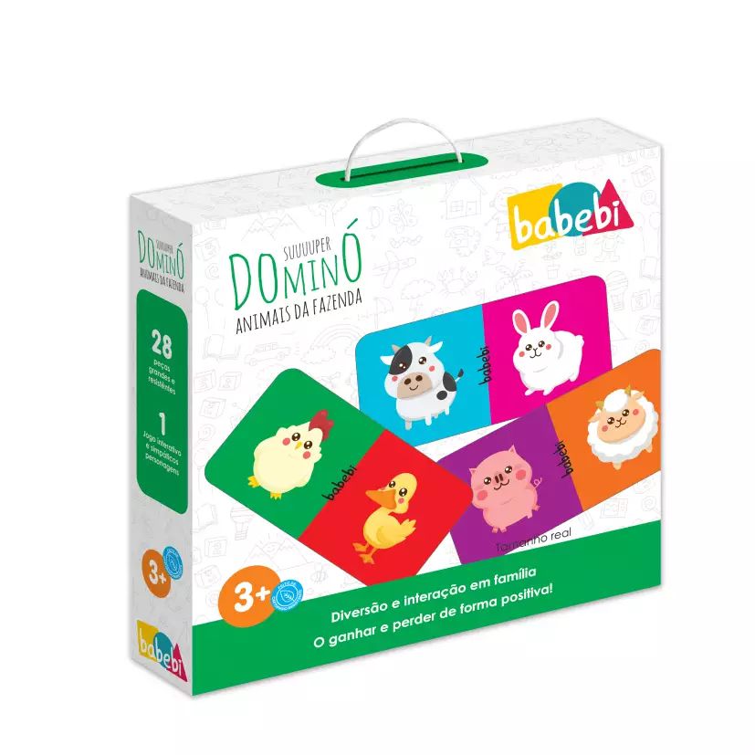 Super Dominó Animais da Fazenda