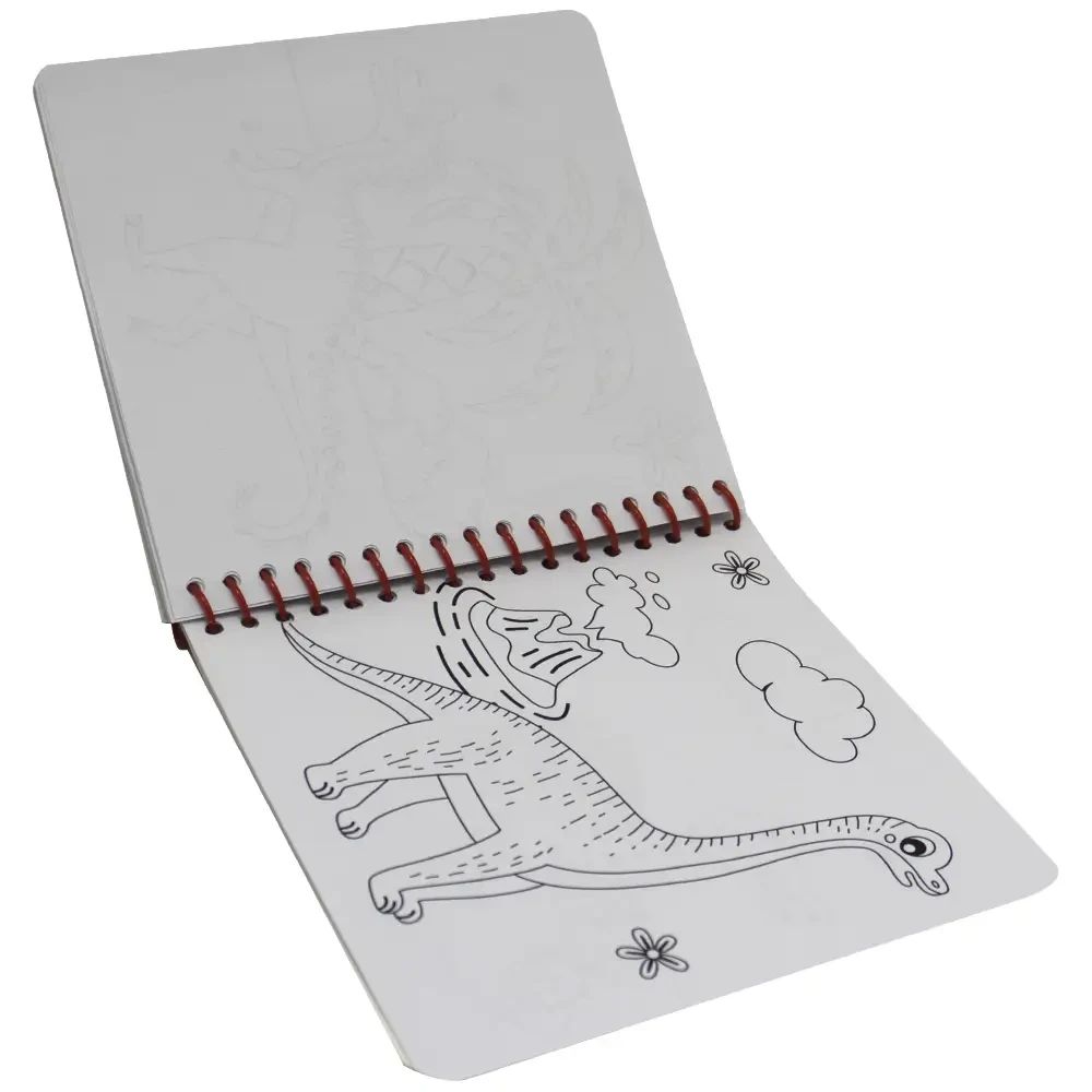Um livro-kit divertido! Desenhe os Dinossauros